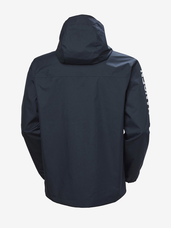 Helly Hansen Tmavě modrá pánská voděodolná lehká bunda s kapucí HELLY HANSEN Ervik