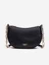 Michael Kors Černá dámská kožená kabelka Michael Kors Kendall Messenger