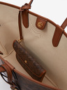 Michael Kors Tmavě hnědá dámská kabelka Michael Kors Eliza Open Tote