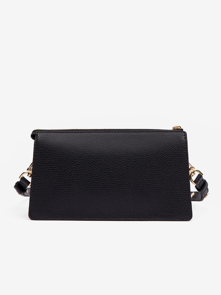 Michael Kors Černá dámská kožená crossbody kabelka Michael Kors Empire Xbody