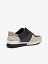 Michael Kors Černo-béžové dámské tenisky Michael Kors Allie Active Trainer