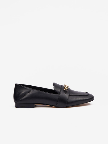 Michael Kors Černé dámské kožené mokasíny Michael Kors Tiffanie Loafer