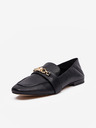 Michael Kors Černé dámské kožené mokasíny Michael Kors Tiffanie Loafer
