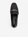 Michael Kors Černé dámské kožené mokasíny Michael Kors Tiffanie Loafer