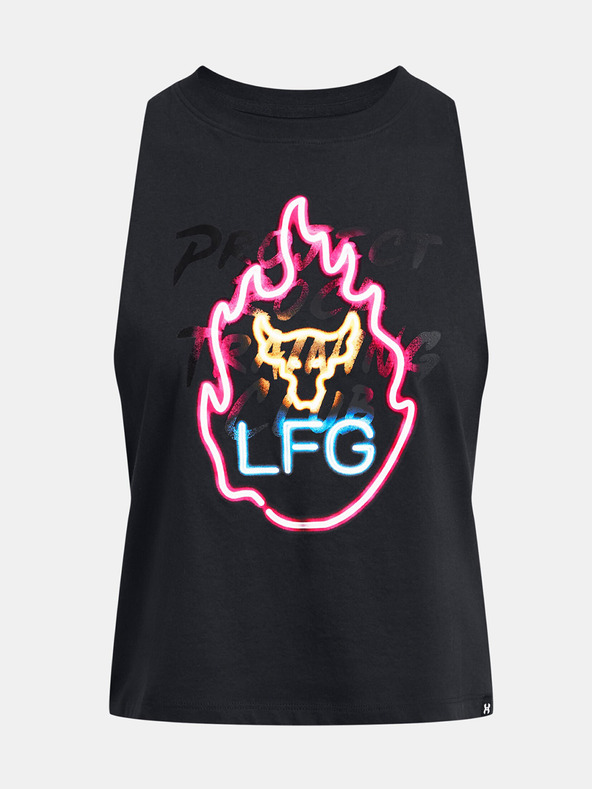 Under Armour Dámské tílko Under Armour Pjt Rck W Neon Flame Tank