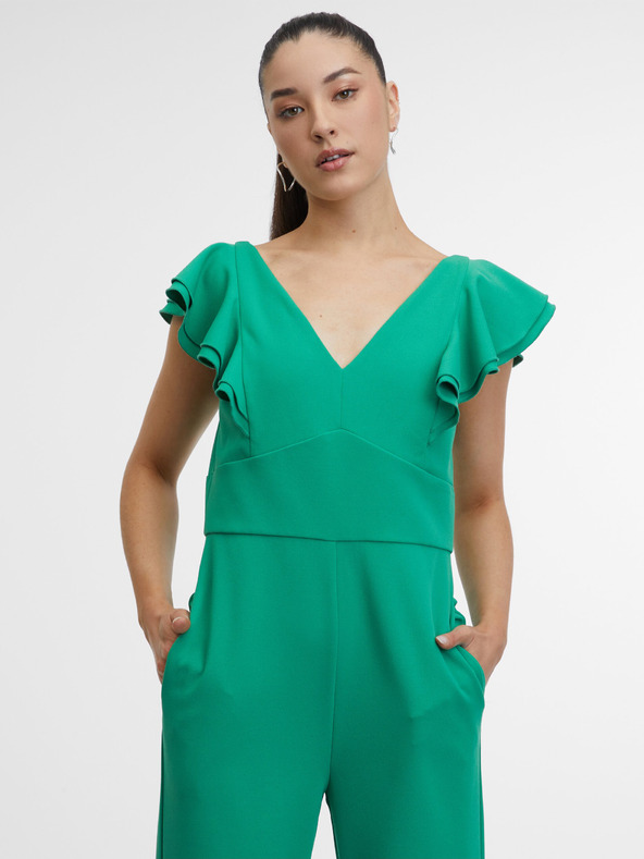 Orsay Zelený dámský overal ORSAY