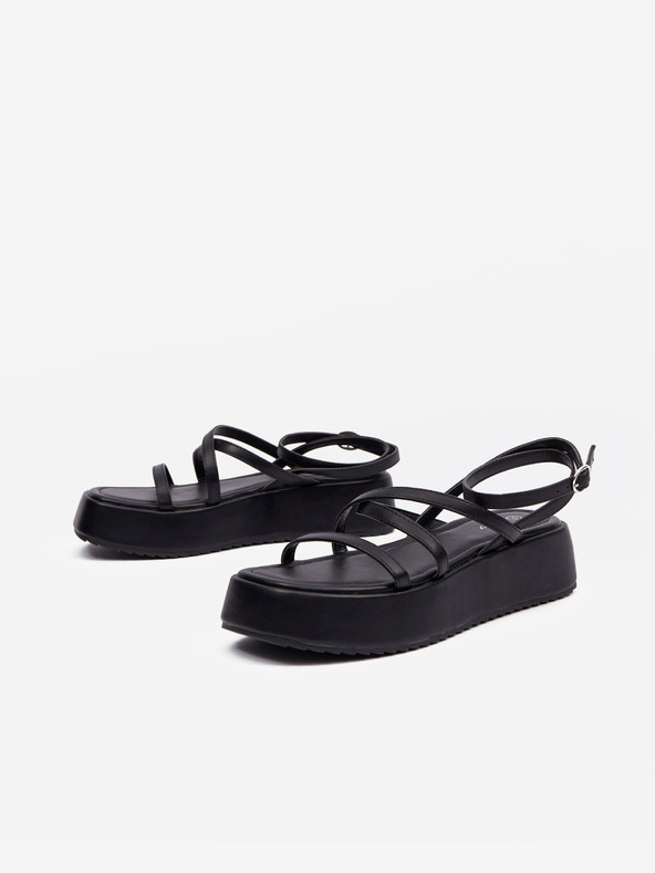Orsay Černé dámské sandály na platformě ORSAY