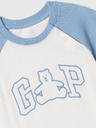 GAP Baby krátký overal s logem GAP