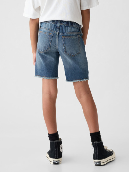 GAP Dětské džínové slim kraťasy GAP