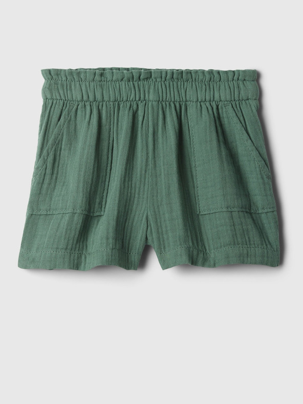 GAP Baby mušelínové kraťasy GAP