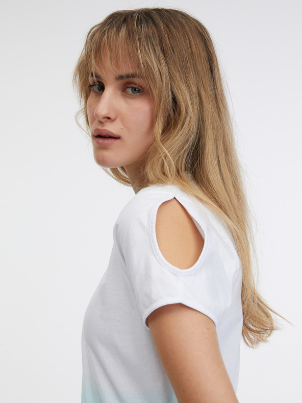 Sam 73 Modro-bílé dámské tričko SAM 73 Dolores