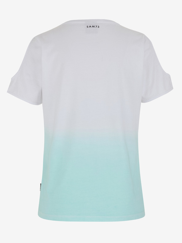 Sam 73 Modro-bílé dámské tričko SAM 73 Dolores