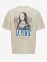 ONLY & SONS Krémové pánské oversize tričko ONLY & SONS Vinci
