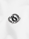 Ombre Clothing Bílé pánské polo tričko Ombre Clothing