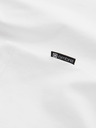 Ombre Clothing Bílé pánské polo tričko Ombre Clothing