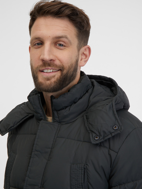 ONLY & SONS Tmavě šedý pánský kabát ONLY & SONS Arwin