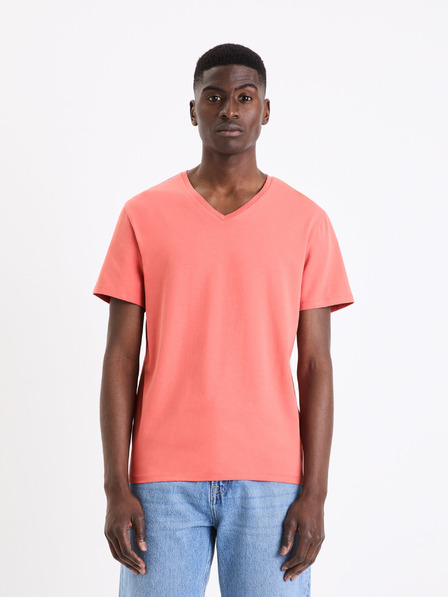 Celio Korálové pánské basic tričko Celio Neuniv