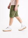Celio Khaki pánské kraťasy Celio Bocourtbm1