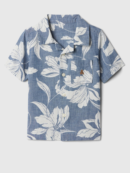 GAP Baby vzorovaná oxford košile GAP