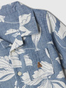 GAP Baby vzorovaná oxford košile GAP