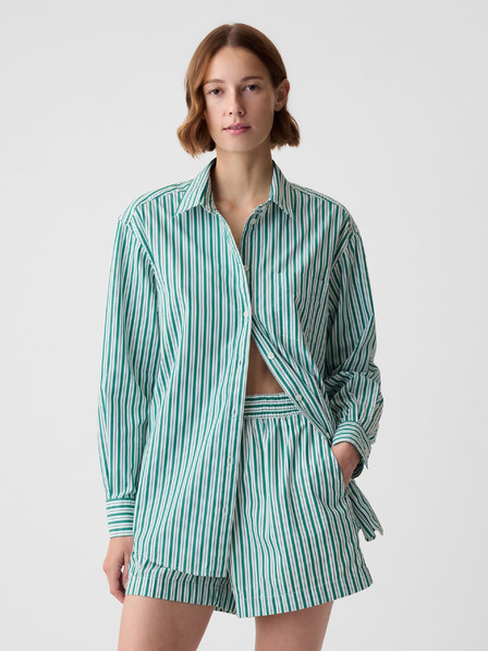 GAP Pruhovaná košile oversize GAP