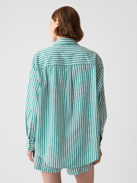 GAP Pruhovaná košile oversize GAP