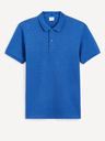 Celio Modré pánské polo tričko Celio Teone