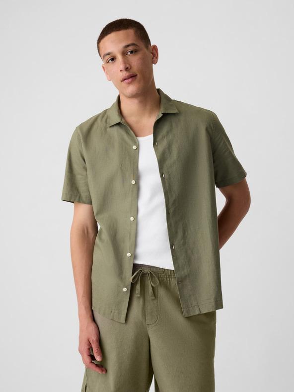 GAP Lněná košile standard GAP