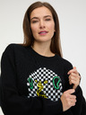 Vans Černý dámský svetr VANS Wm X Whack Crew Black