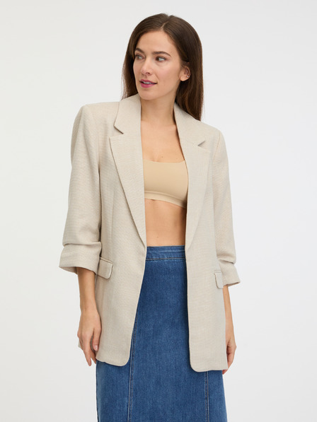 Vero Moda Béžové dámské sako Vero Moda Frida