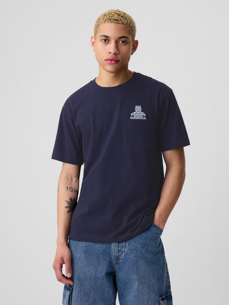 GAP Tričko s medvídkem Unisex GAP