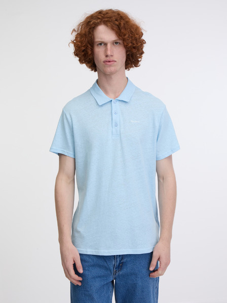 Pepe Jeans Světle modré pánské polo tričko Pepe Jeans Faren