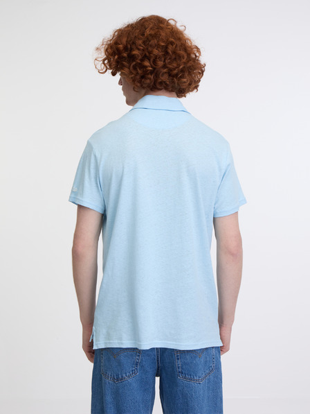 Pepe Jeans Světle modré pánské polo tričko Pepe Jeans Faren