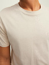 Jack & Jones Béžové unisex basic tričko Jack & Jones Noa