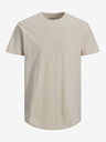 Jack & Jones Béžové unisex basic tričko Jack & Jones Noa