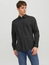 Jack & Jones Tmavě zelená pánská kostkovaná košile Jack & Jones Gingham