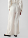 GAP Mušelínové kalhoty wide leg GAP