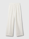 GAP Mušelínové kalhoty wide leg GAP