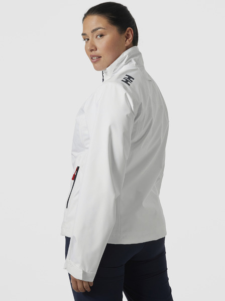 Helly Hansen Bílá dámská sportovní bunda HELLY HANSEN Crew Jacket 2.0