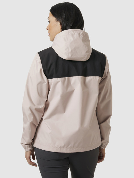 Helly Hansen Černo-růžová dámská sportovní bunda HELLY HANSEN Vancouver Rain Jacket