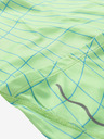 ALPINE PRO Zelený dětský vzorovaný cyklo dres ALPINE PRO LATTERO
