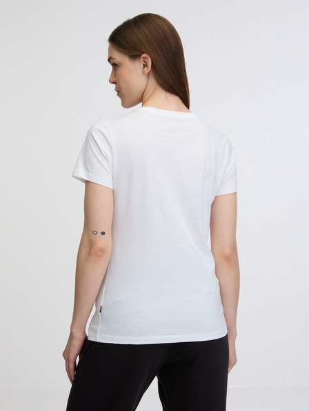 Puma Bílé dámské tričko Puma ESS+ Script Tee