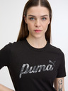 Puma Černé dámské šaty Puma ESS+ Blossom Graphic Dress