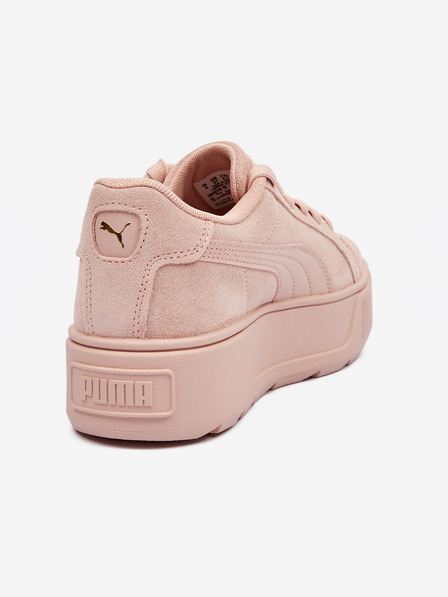 Puma Starorůžové dámské semišové tenisky Puma Karmen