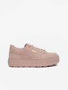 Puma Starorůžové dámské semišové tenisky Puma Karmen