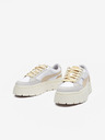 Puma Béžovo-bílé dámské kožené tenisky Puma Mayze Stack Luxe Wns