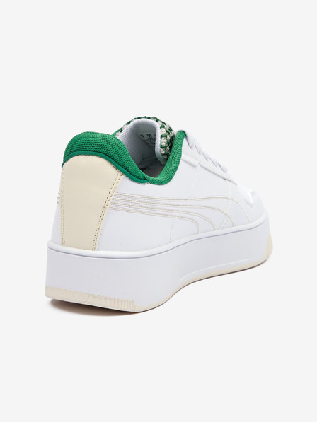 Puma Bílé dámské tenisky Puma Carina Street Blossom