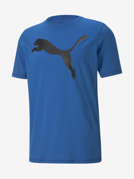 Puma Modré pánské sportovní tričko Puma Active Big Logo Tee