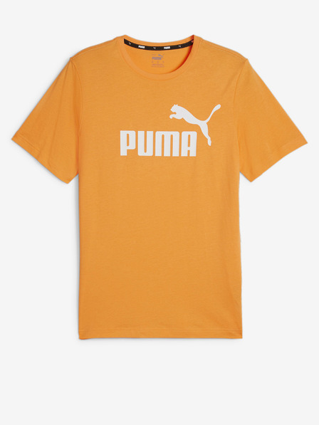 Puma Oranžové pánské tričko Puma ESS Logo Tee