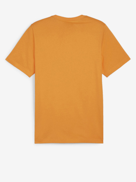 Puma Oranžové pánské tričko Puma ESS Logo Tee